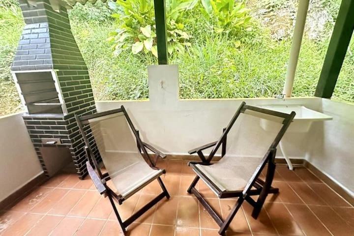 Pe Na Areia 350 Metros Da Pg Ubatubaアパートメント エクステリア 写真